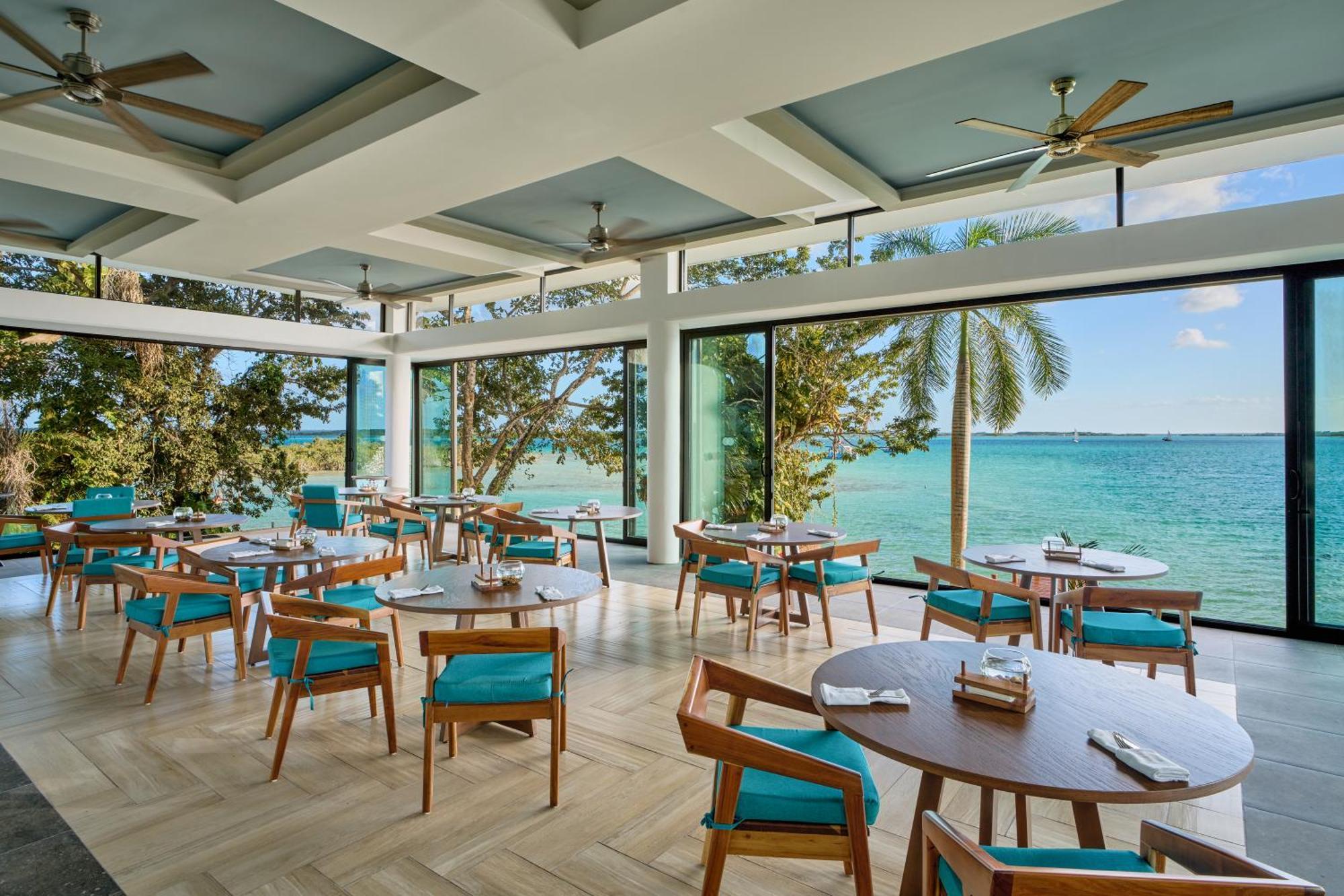 Cristalino Lagoon Front Hotel, Restaurant & Spa Bacalar Exterior foto